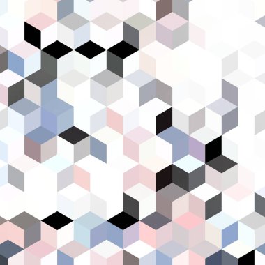 Geometrik desenlerle soyut sanat dokusu