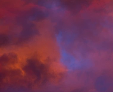 Vintage gökyüzü ve bulutlar arka plan.