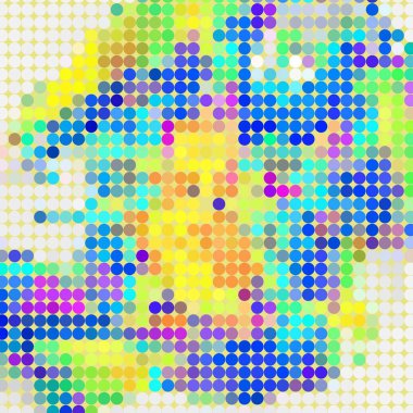 Geometrik desenli soyut arkaplan