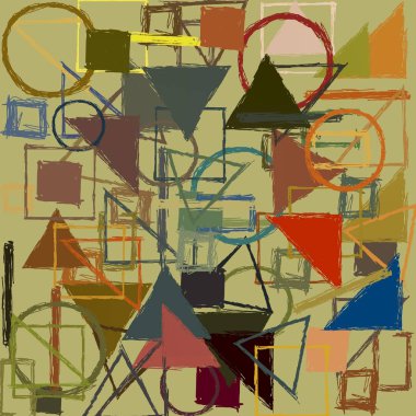 modern soyut geometrik desen arka plan