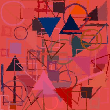 modern soyut geometrik desen arka plan