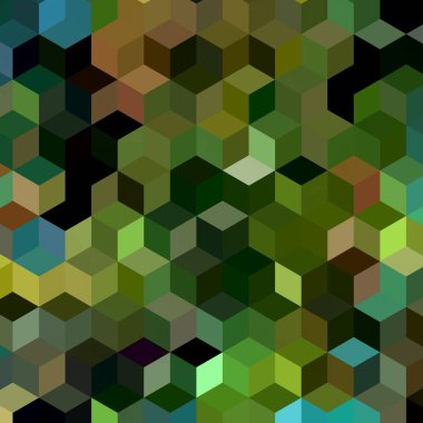 Geometrik desenlerle soyut sanat dokusu