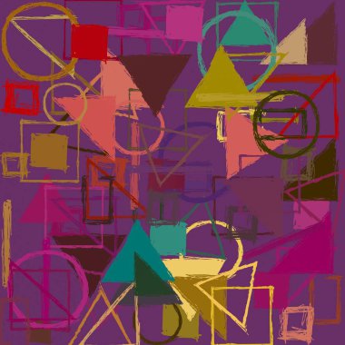 modern soyut geometrik desen arka plan