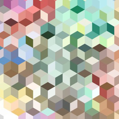 Geometrik desenlerle soyut sanat dokusu