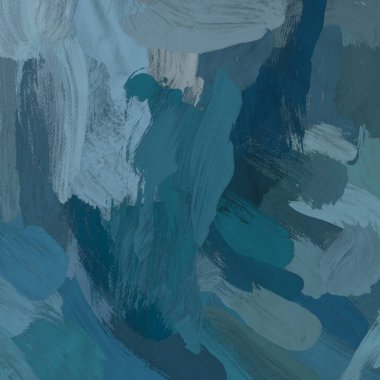 Tuval el yapımı yağlıboya. Renkli doku. Fırça darbeleri.