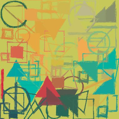 modern soyut geometrik desen arka plan