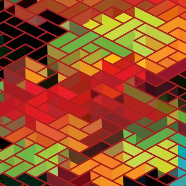 Geometrik desenli soyut arkaplan