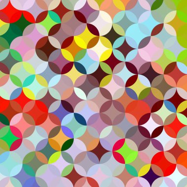 Geometrik desenlerle soyut sanat dokusu