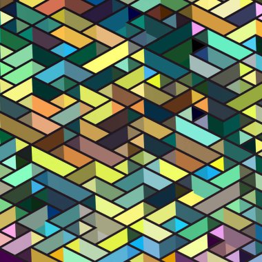 Geometrik desenli soyut doku