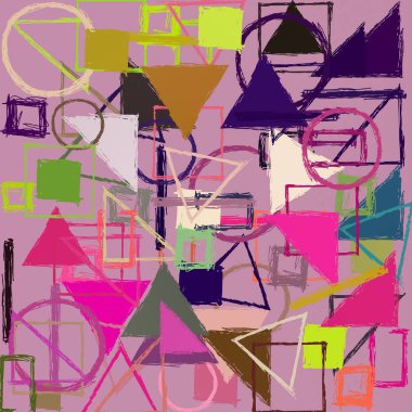 modern soyut geometrik desen arka plan