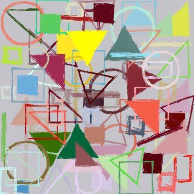 modern soyut geometrik desen arka plan