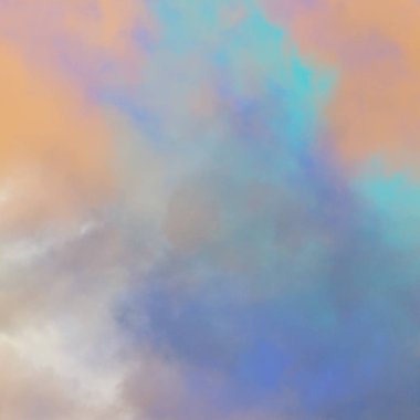 soyut grunge bulutlar, kopya alanı ile renkli arka plan