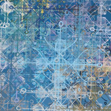 Metin için alanı olan soyut arkaplan