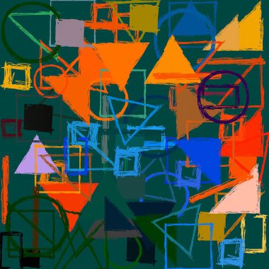 modern soyut geometrik desen arka plan