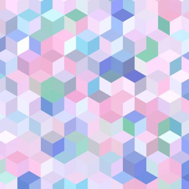 Geometrik desenlerle soyut sanat dokusu