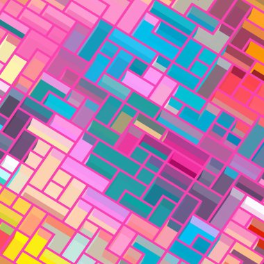 Geometrik desenli soyut doku