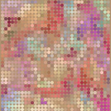 Geometrik desenli soyut arkaplan