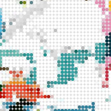 Geometrik desenli soyut arkaplan