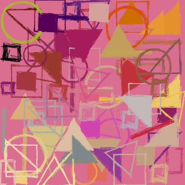 modern soyut geometrik desen arka plan