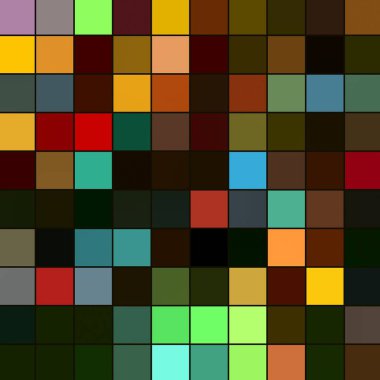 Geometrik desenlerle soyut sanat dokusu