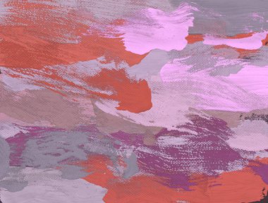 El yapımı tuvale yağlı boya. Soyut sanat dokusu. Renkli doku. Modern sanat eserleri. Yağlı boya darbeleri. Fırça darbeleri. Modern sanat. Çağdaş sanat. Sanatsal tuval.  