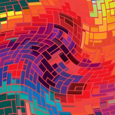 Geometrik desenli soyut doku