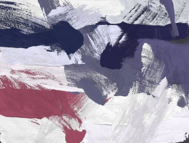 Dağlarda kış manzarası