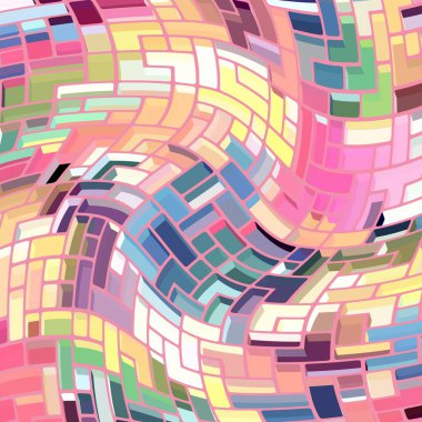 Geometrik desenli soyut doku