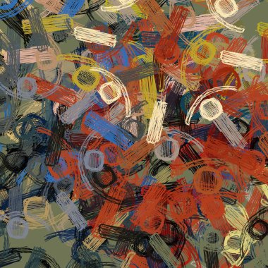 suluboya ile sorunsuz desen