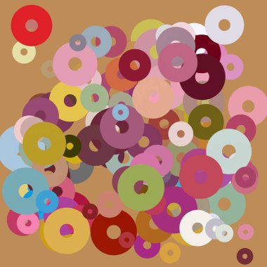 sevimli çiçekler ile soyut arka plan