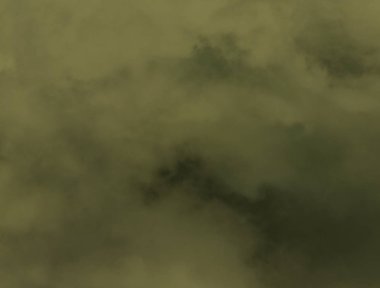 Siyah arka plan üzerinde sarı sis ve sis etkisi.