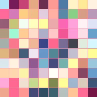 Geometrik desenlerle soyut sanat dokusu