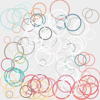 Çiçek elementleriyle soyut arkaplan