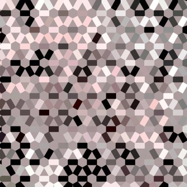 Renk fraktal geometrik soyut desen