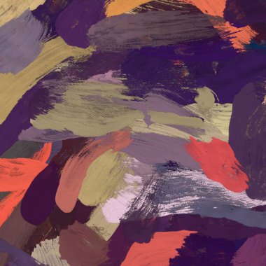 El yapımı tuvale yağlı boya. Soyut sanat dokusu. Renkli doku. Modern sanat eserleri. Yağlı boya darbeleri. Fırça darbeleri. Modern sanat. Çağdaş sanat. Sanatsal tuval.