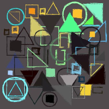 soyut renkli arkaplan, alanı kopyala 