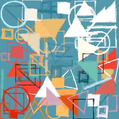 modern soyut geometrik desen arka plan