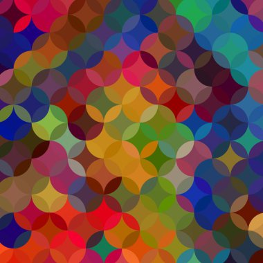 renkli geometrik arka plan ile dikişsiz desen