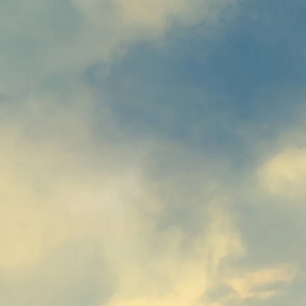 Den Stora Blå Himmel Och Vita Moln Himmel Blå Himmel — Stockfoto