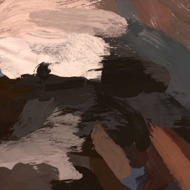 Tuval el yapımı yağlıboya. Renkli doku. Fırça darbeleri. Renkli görüntü. Modern sanat. Çağdaş sanat.