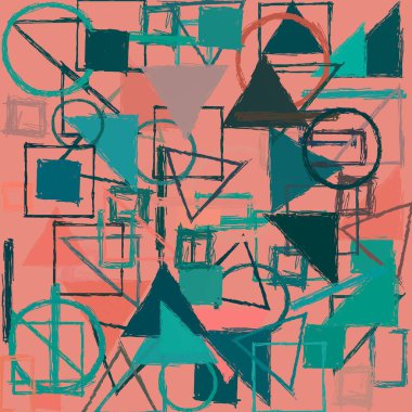 modern soyut geometrik desen arka plan