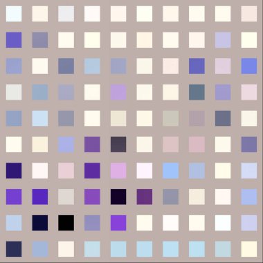 Kare ve mavi desenli kusursuz desen