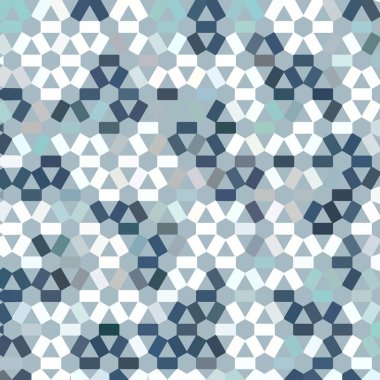 Renk fraktal geometrik soyut desen