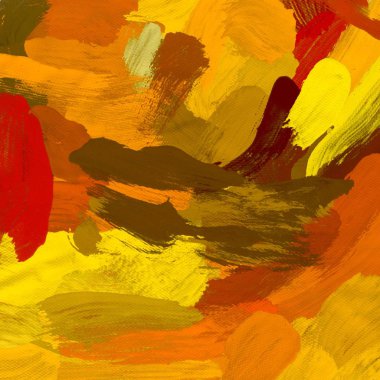 Tuval el yapımı yağlıboya. Renkli doku. Fırça darbeleri. Renkli görüntü. Modern sanat. Çağdaş sanat.