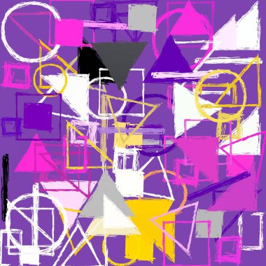 modern soyut geometrik desen arka plan