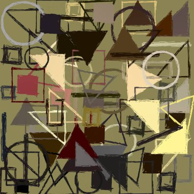 modern soyut geometrik desen arka plan