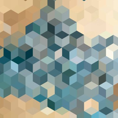 Geometrik desenlerle soyut sanat dokusu