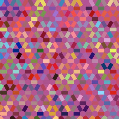 Renk fraktal geometrik soyut desen