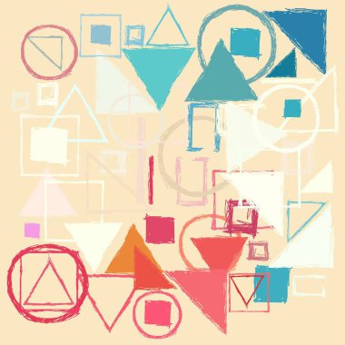 Geometrik desenli soyut doku