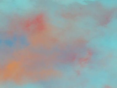 soyut grunge bulutlar, kopya alanı ile renkli arka plan